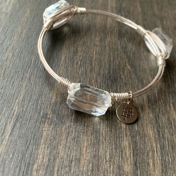New Bourbon and Bowties Crystal clear Bangle - Picture 3 of 4